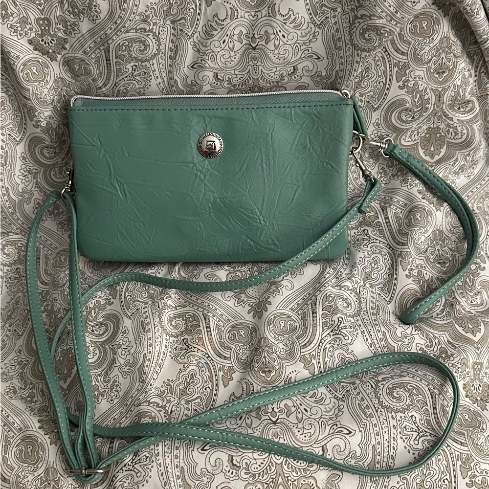 Stone Mountain Mint green purse